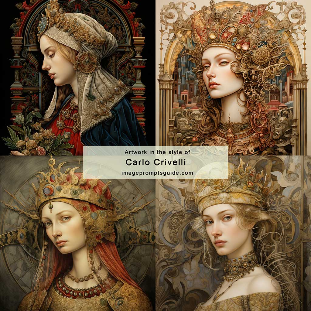 Artwork in the style of Carlo Crivelli 