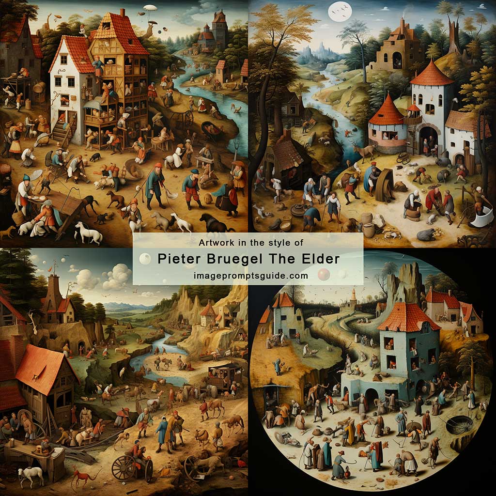 Artwork in the style of Pieter Bruegel the Elder